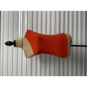 Y2K guess red One-Shoulder Top